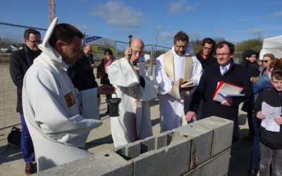 Le nouveau collège Sainte Marie sort de terre