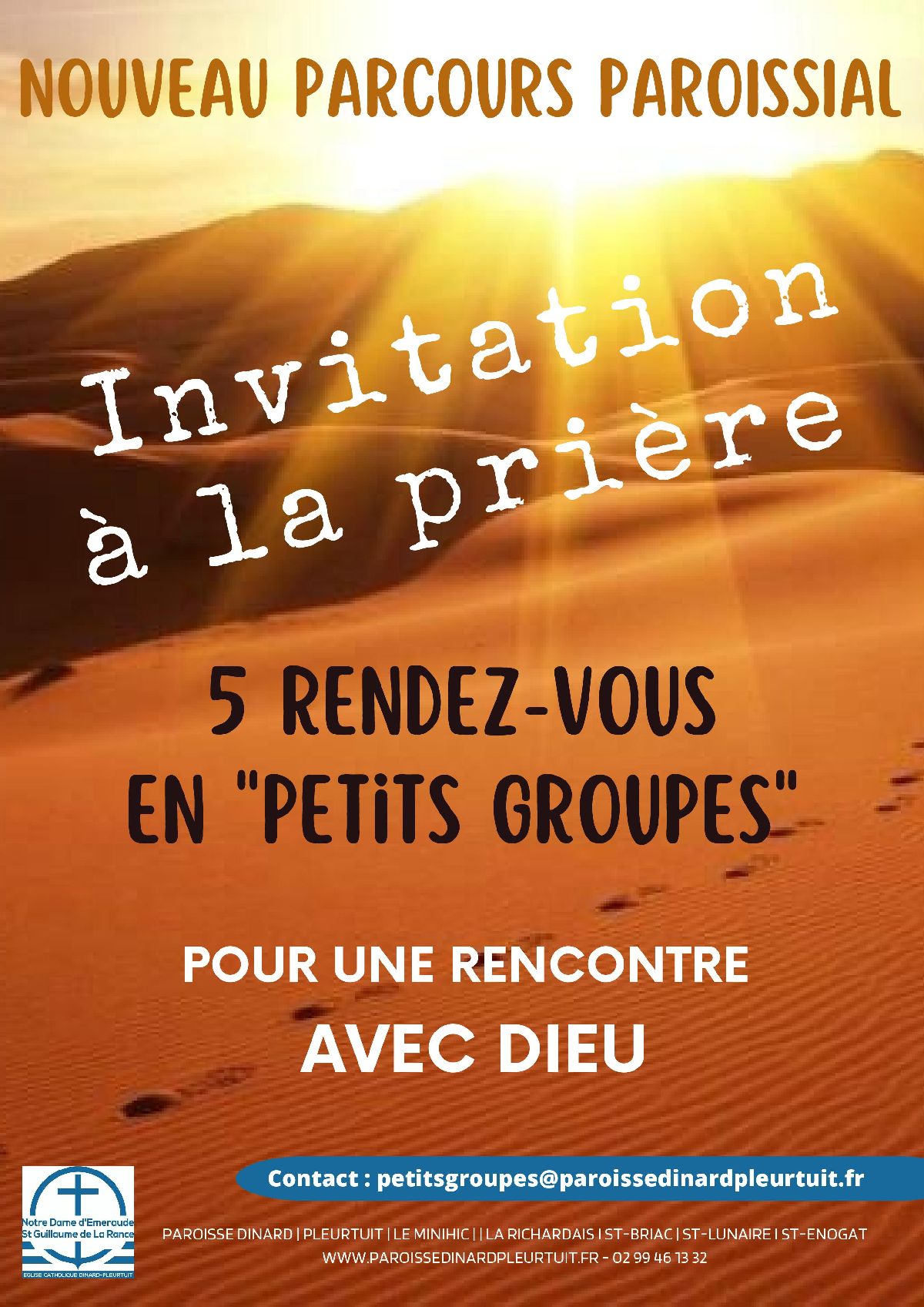 Paroisse Dinard-Pleurtuit - Parcours invitation à la prière février 2023