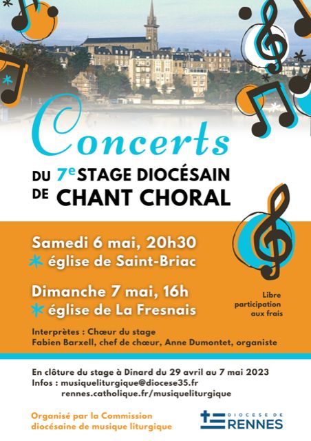 Concert diocésain mai 2023 st Briac