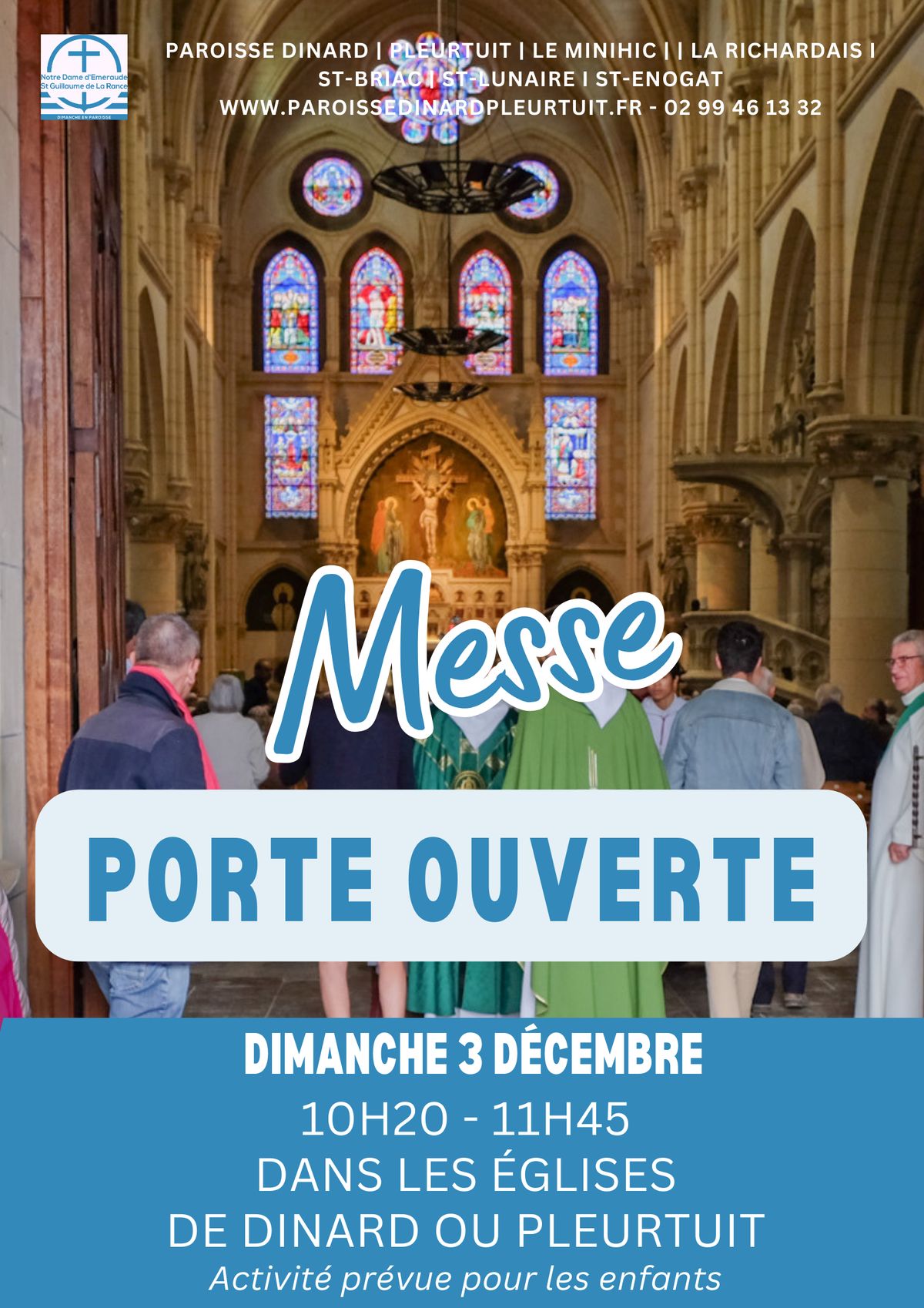 Messe Porte Ouverte paroisse Dinard Pleurtuit