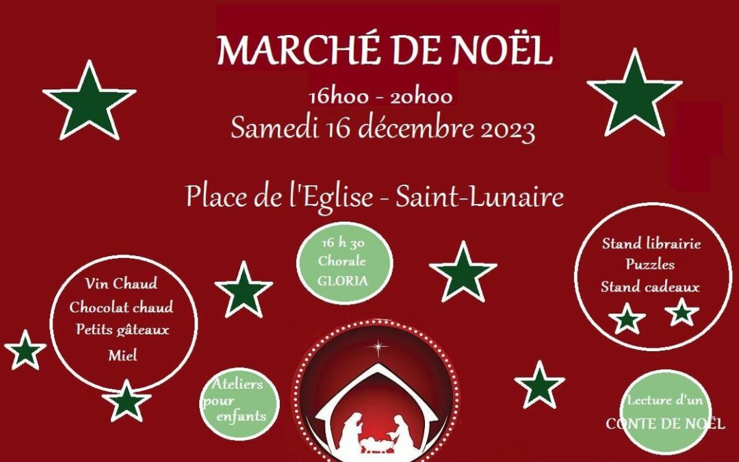 Le marché de Noël de Saint-Lunaire