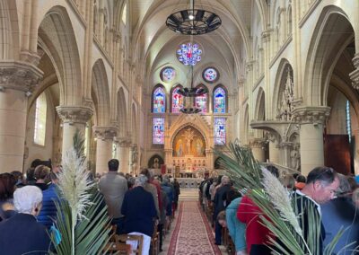 L'église de Pleurtuit, messe de rentrée 2024