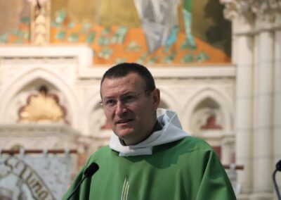 le père Paul, messe de rentrée, paroisse Dinard-Pleurtuit