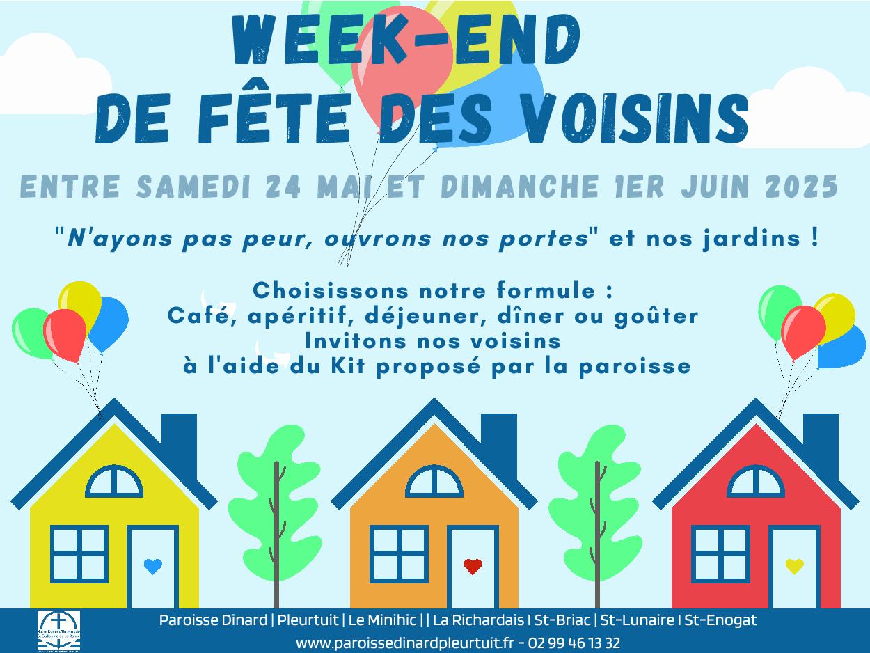 Fête des voisins paroisse Dinard Pleurtuit Fête des voisins paroisse Dinard Pleurtuit