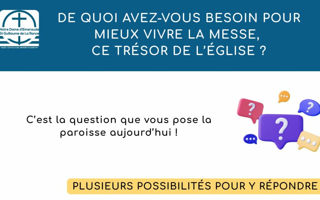 Sondage autour de la Messe