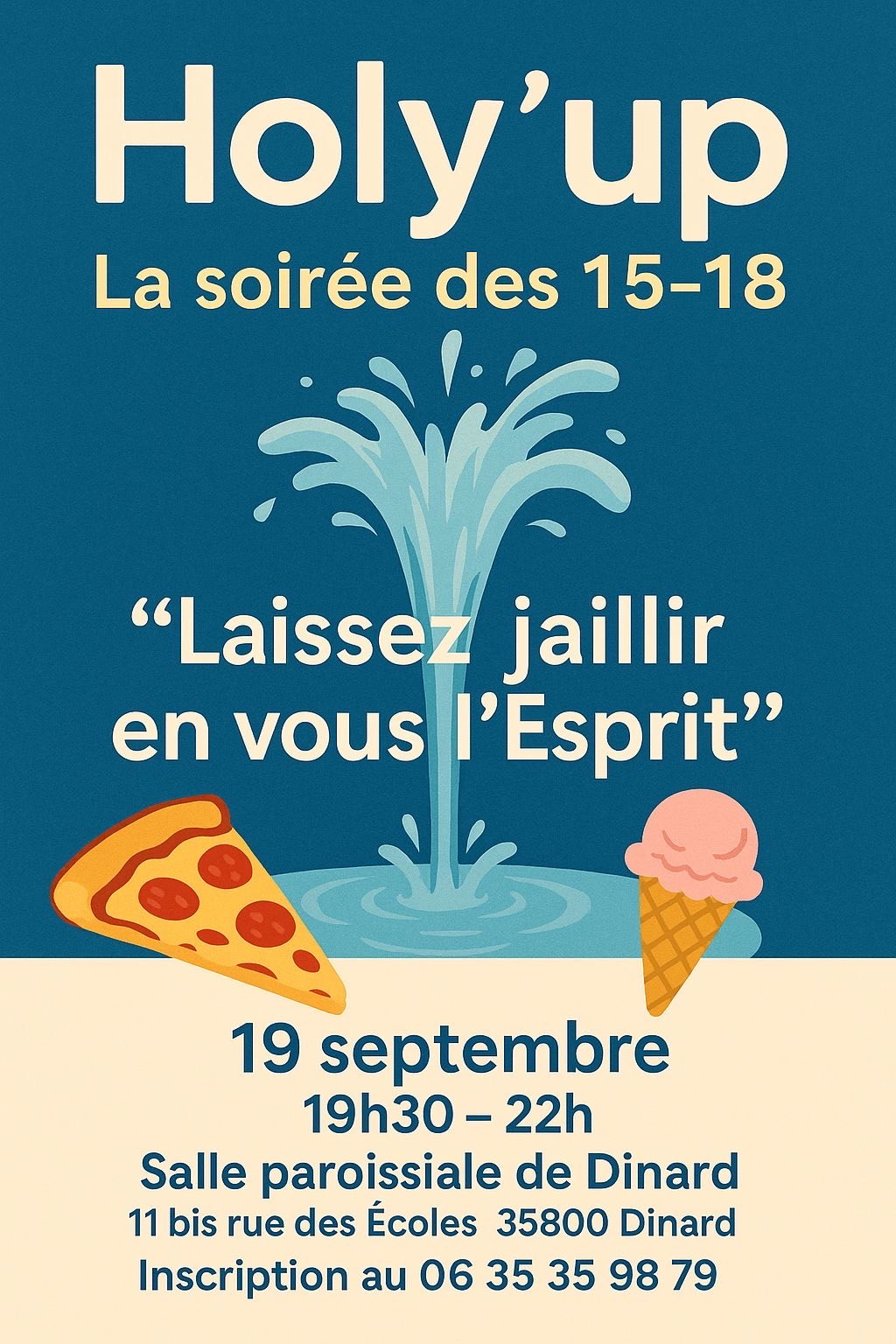 Holy'up pour les 15-18 ans Paroisse Dinard-Pleurtuit
