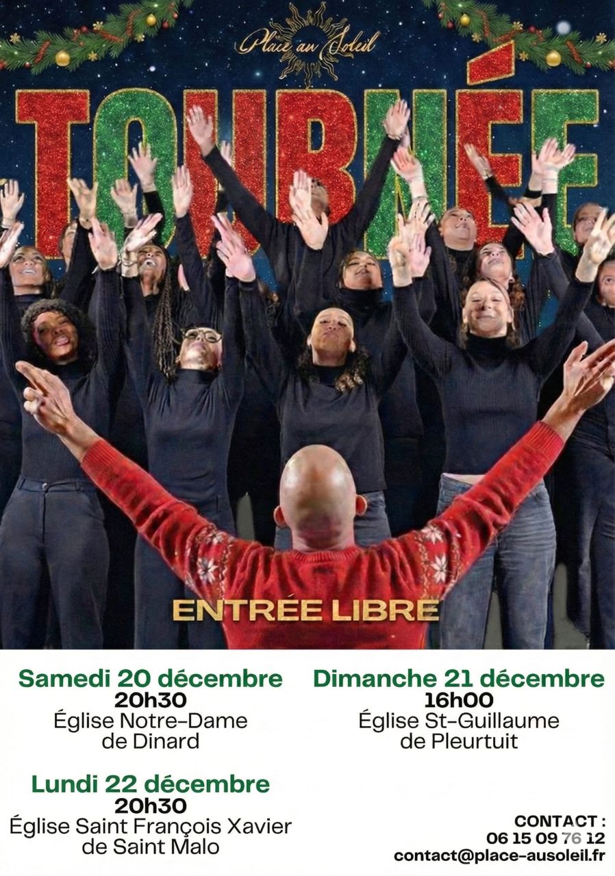 Concert Noël 2025 - paroisse Dinard-Pleurtuit