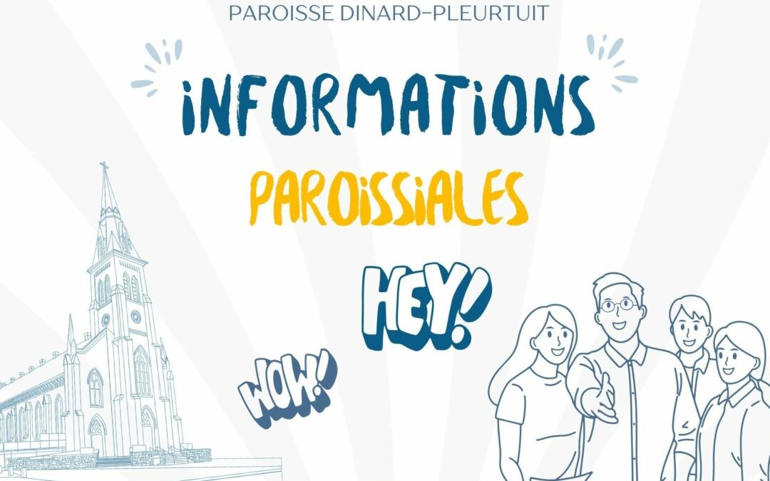 Restez connecté à votre paroisse