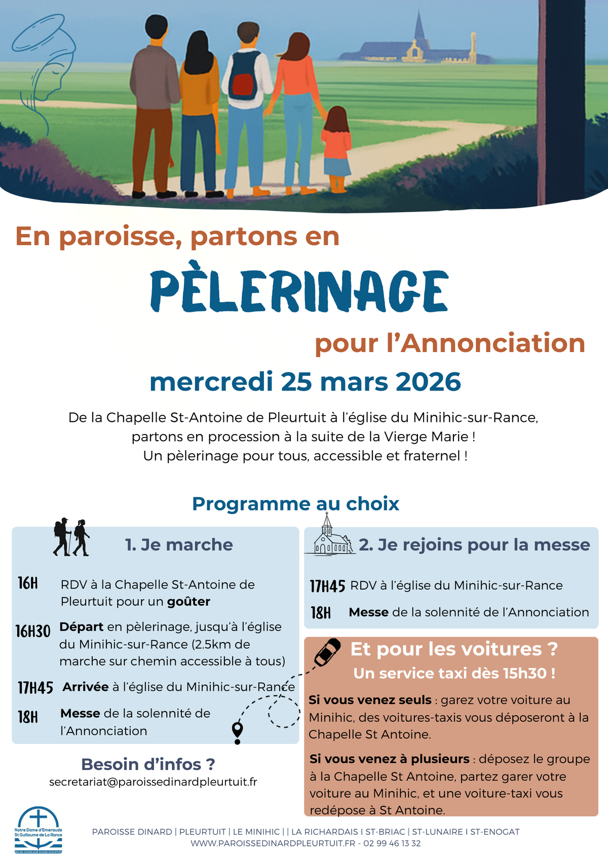 Pélé paroissial 25 mars 2026 - paroisse Dinard-Pleurtuit Pélé paroissial 25 mars 2026 - paroisse Dinard-Pleurtuit
