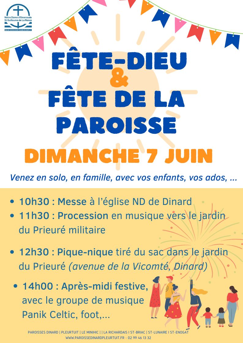 Fête paroissiale 2026 - paroisse dinard-pleurtuit Fête paroissiale 2026 - paroisse dinard-pleurtuit