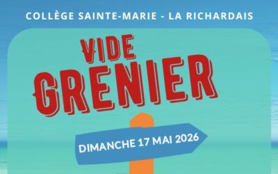 Vide-grenier du collège Sainte-Marie