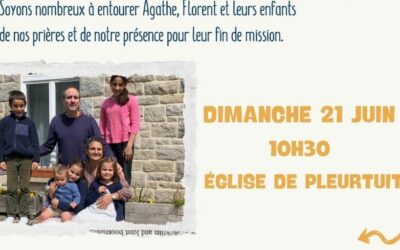 Fin de mission pour Florent et Agathe Allais