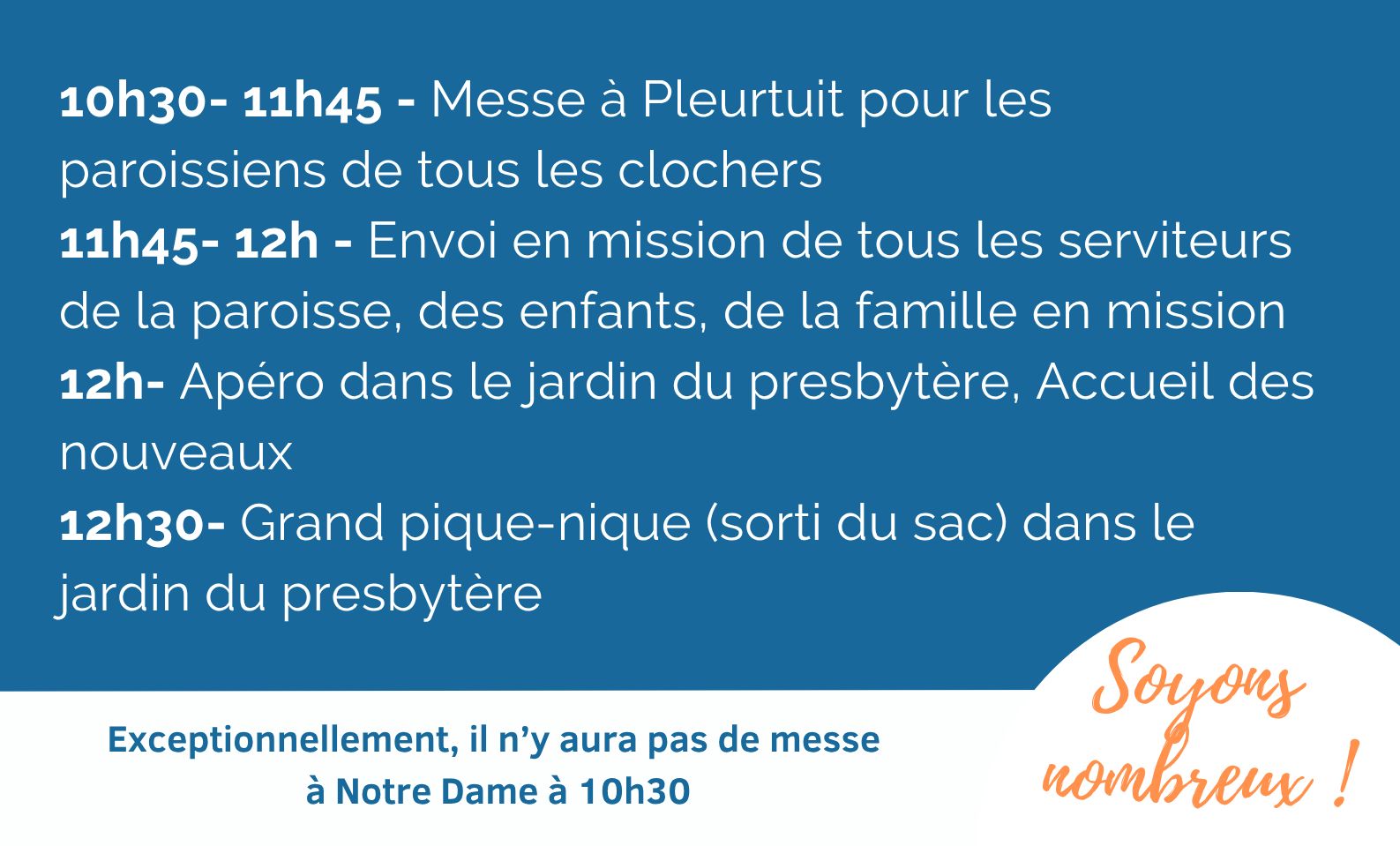 Rentrée paroissiale 2026 - paroisse Dinard-Pleurtuit2 Rentrée paroissiale 2026 - paroisse Dinard-Pleurtuit2